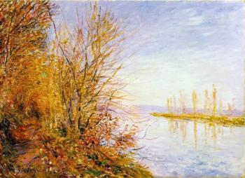 阿爾弗萊德 西斯萊 The Chemin de By through, Summer 阿爾弗萊德 西斯萊 The Chemin de By through, Summer